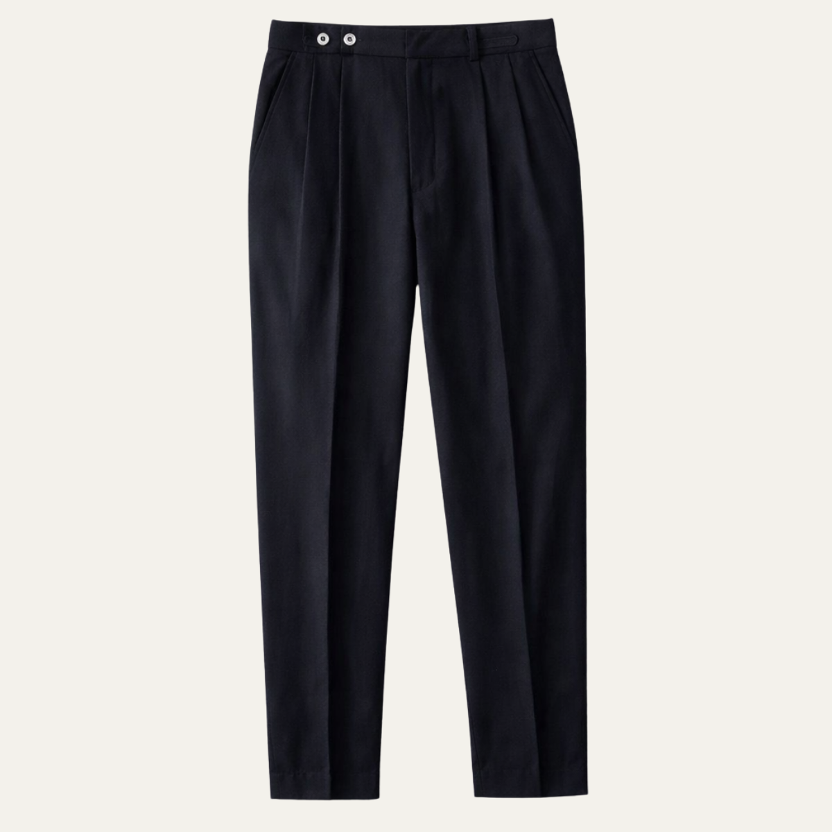 Men's Slim Fit Pleated Dress Pants High Waist - Vonnera