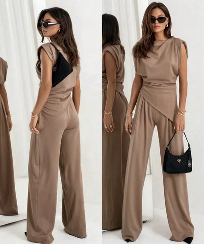 Women's Sleeveless Set Minimal Design