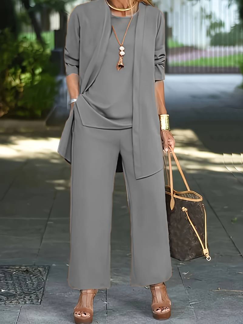 Women's 3-Piece Pants Set
