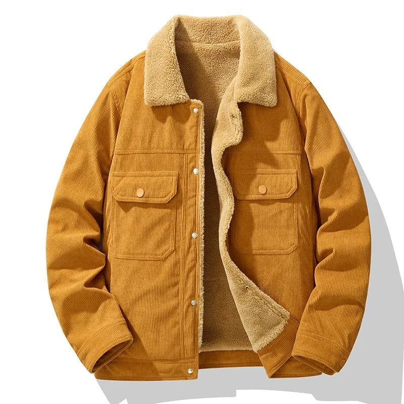 Aspen Corduroy Sherpa Jacket - Vonnera