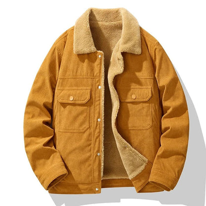 Aspen Corduroy Sherpa Jacket - Vonnera