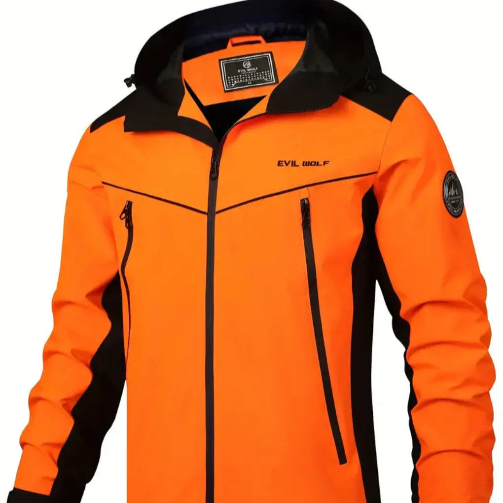 Water Repellent Outdoor Jacket Reflective Design - Vonnera