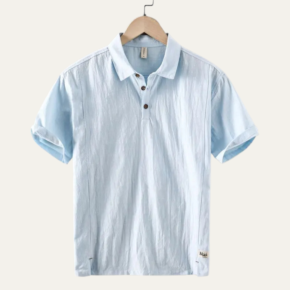 Montrose Men's Linen Polo Shirt Short Sleeve Casual