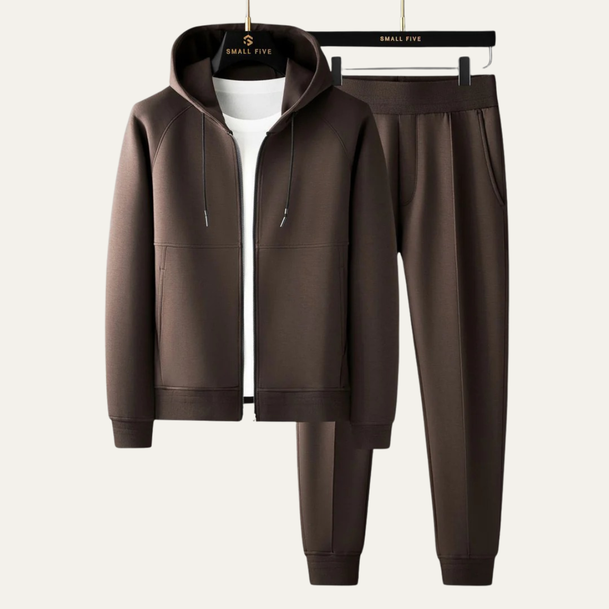 Men's Hoodie Joggers Set Loungewear Grey