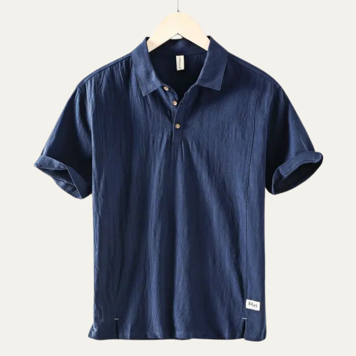 Montrose Men's Linen Polo Shirt Short Sleeve Casual