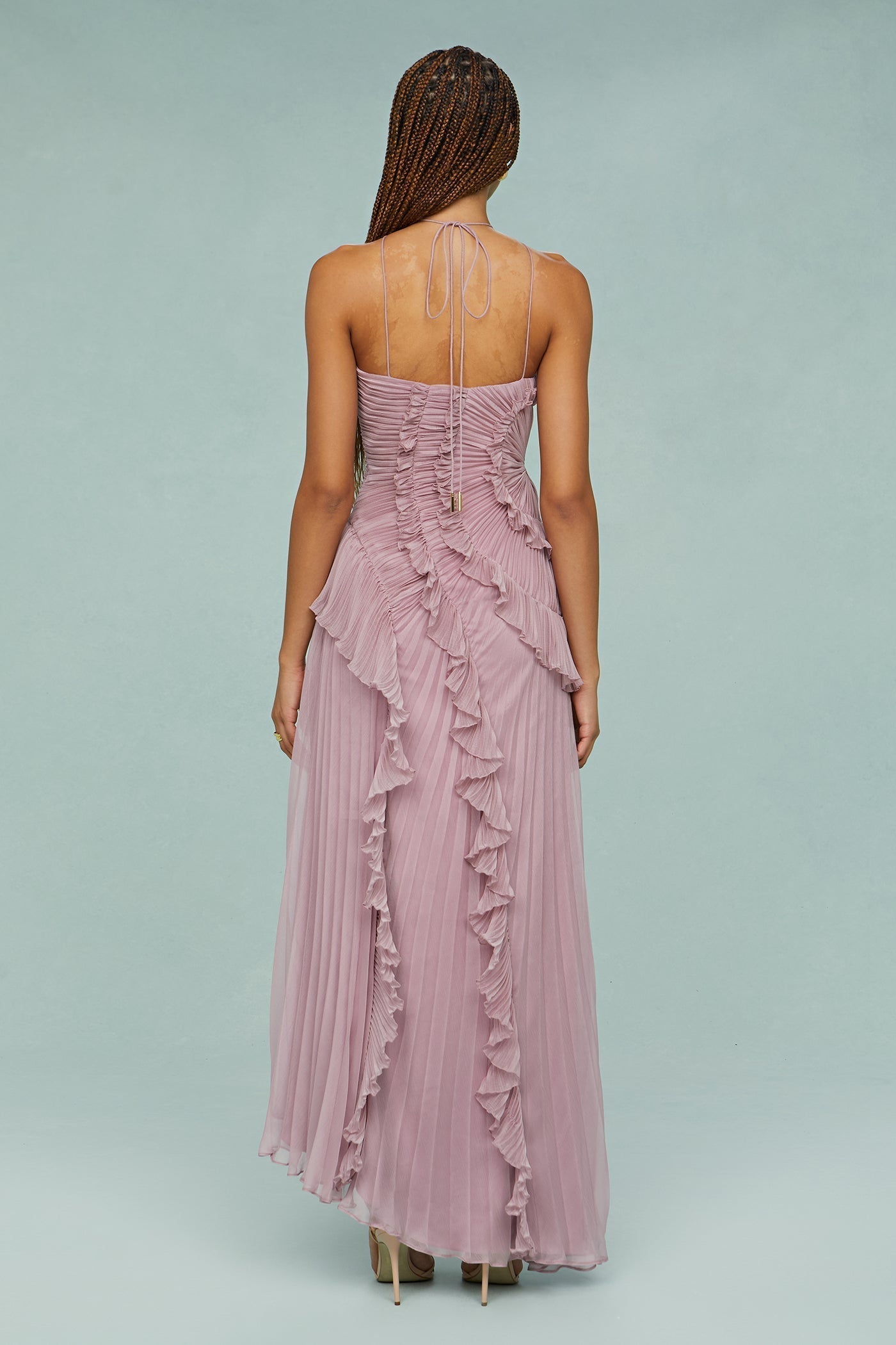Women's Ruffle Trim Dress