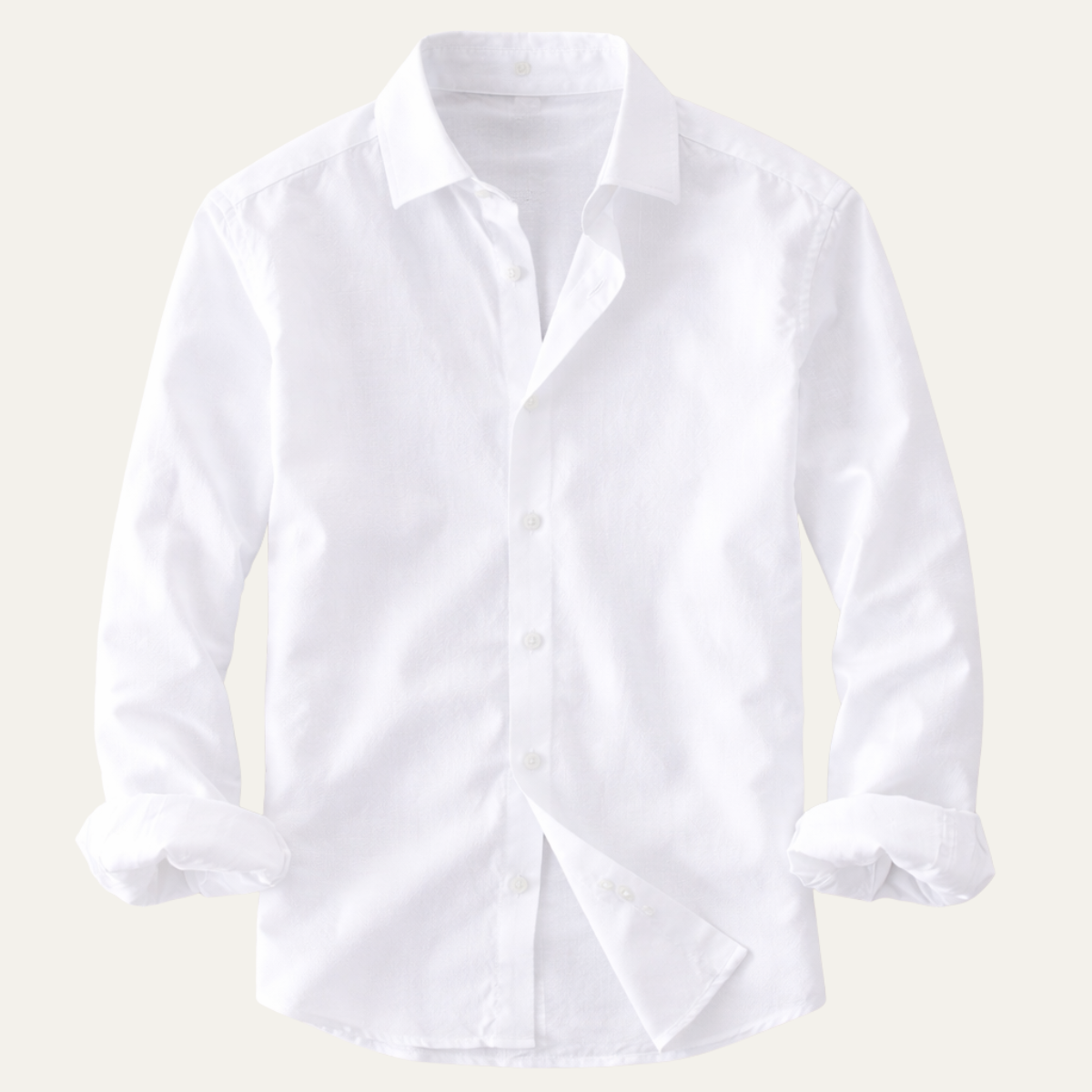Men's Linen Casual Button Up Shirt - Vonnera