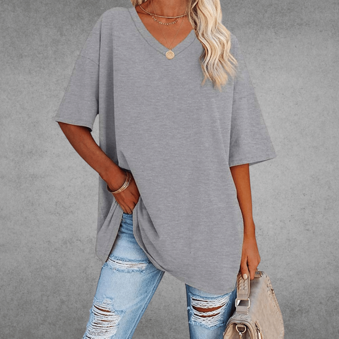 Nikita Women's Oversized V Neck Shirt