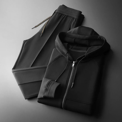 Men's Hoodie Joggers Set Loungewear Grey