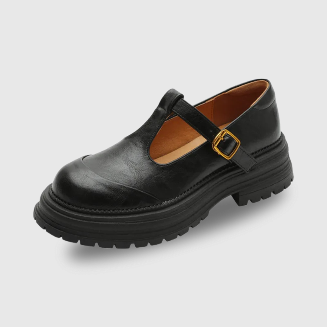 Blythe Women's Mary Jane Shoes Round Toe Low Heel