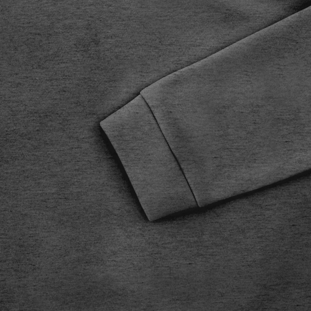 Men's Warm Half Zip Sweater Wool Blend Silver