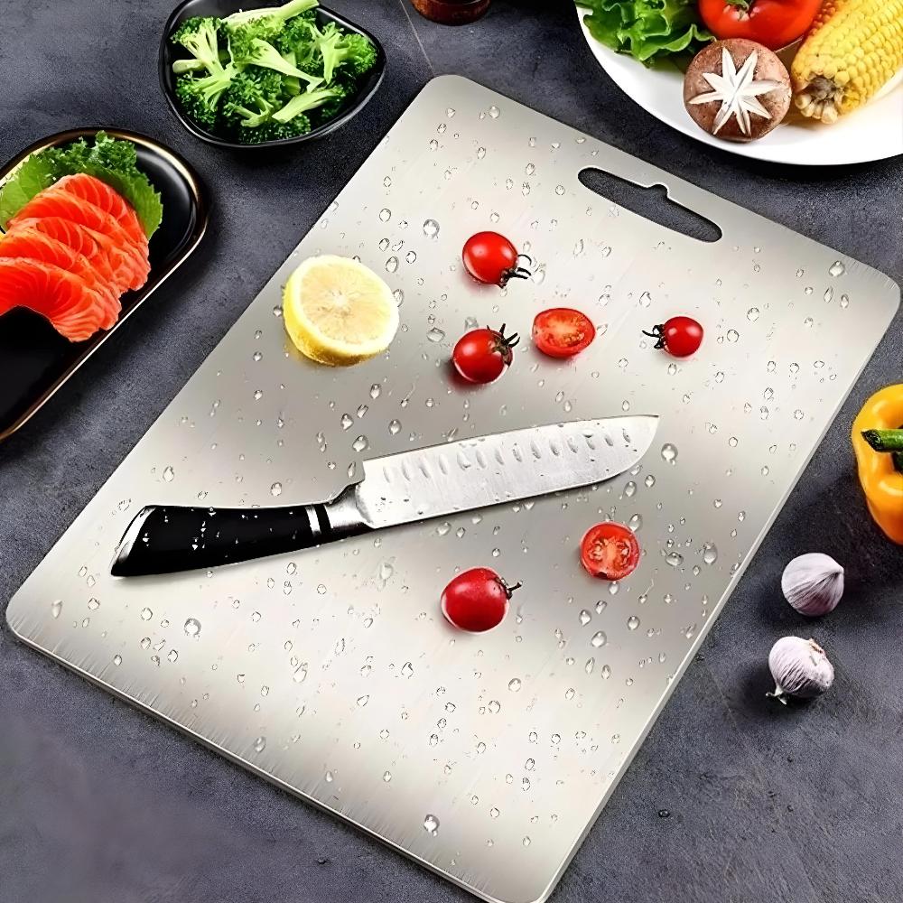 Stainless Steel Cutting Board Hygienic Durable