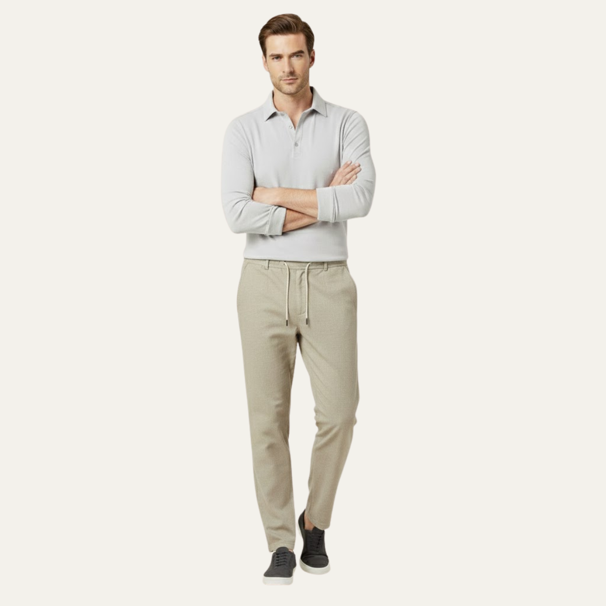 Men's Lightweight Drawstring Pants Casual Summer