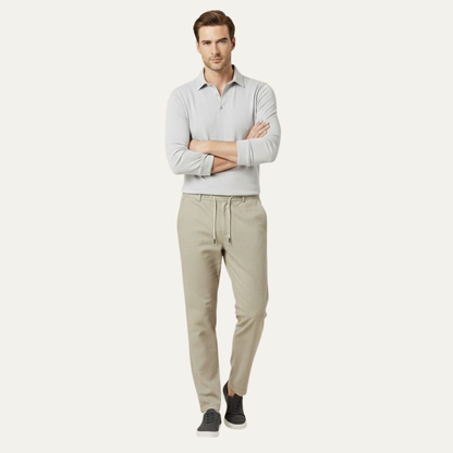 Men's Lightweight Drawstring Pants Casual Summer
