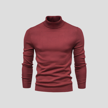 Men's Turtleneck Wool Sweater