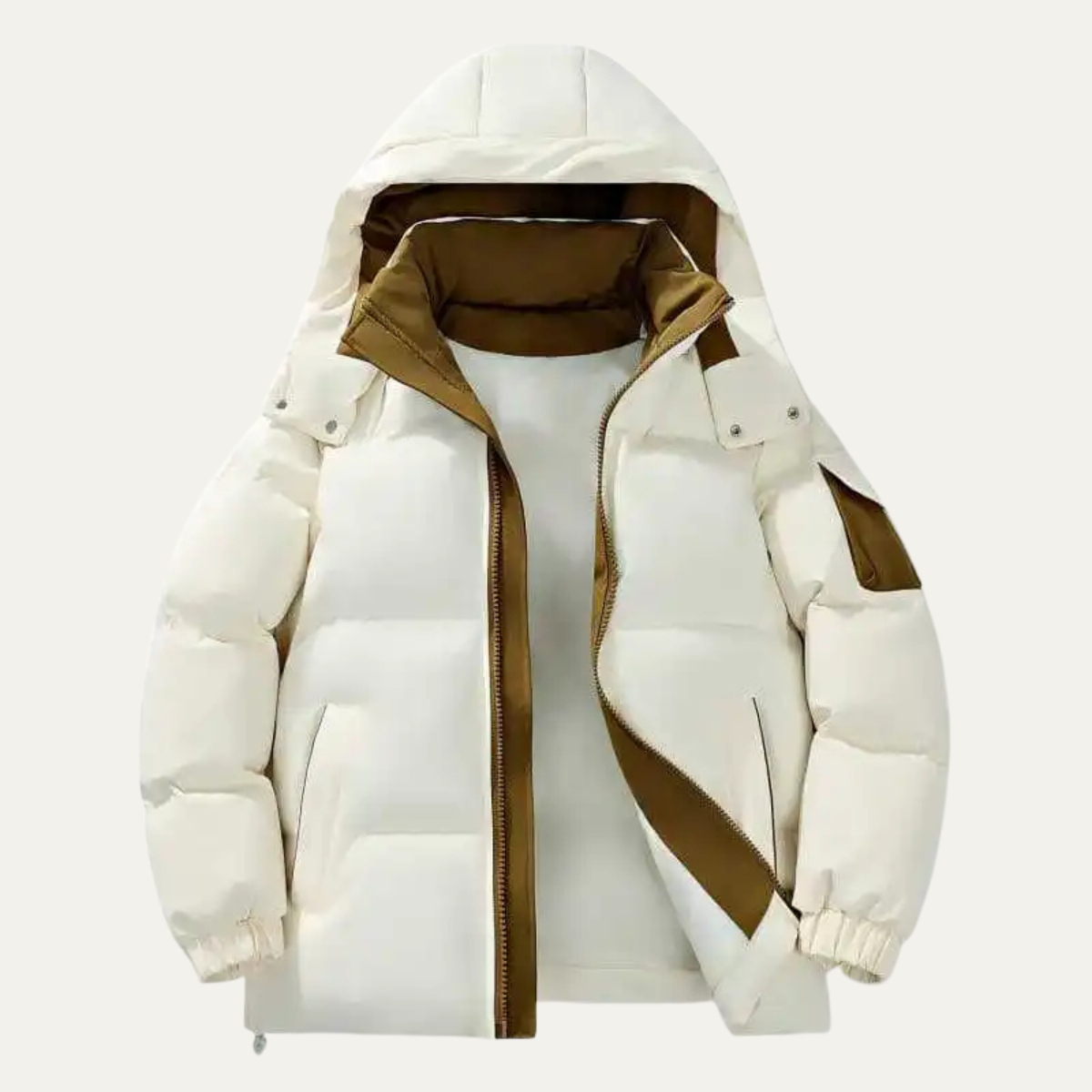 Men's Thick Warm Puffer Snow Jacket