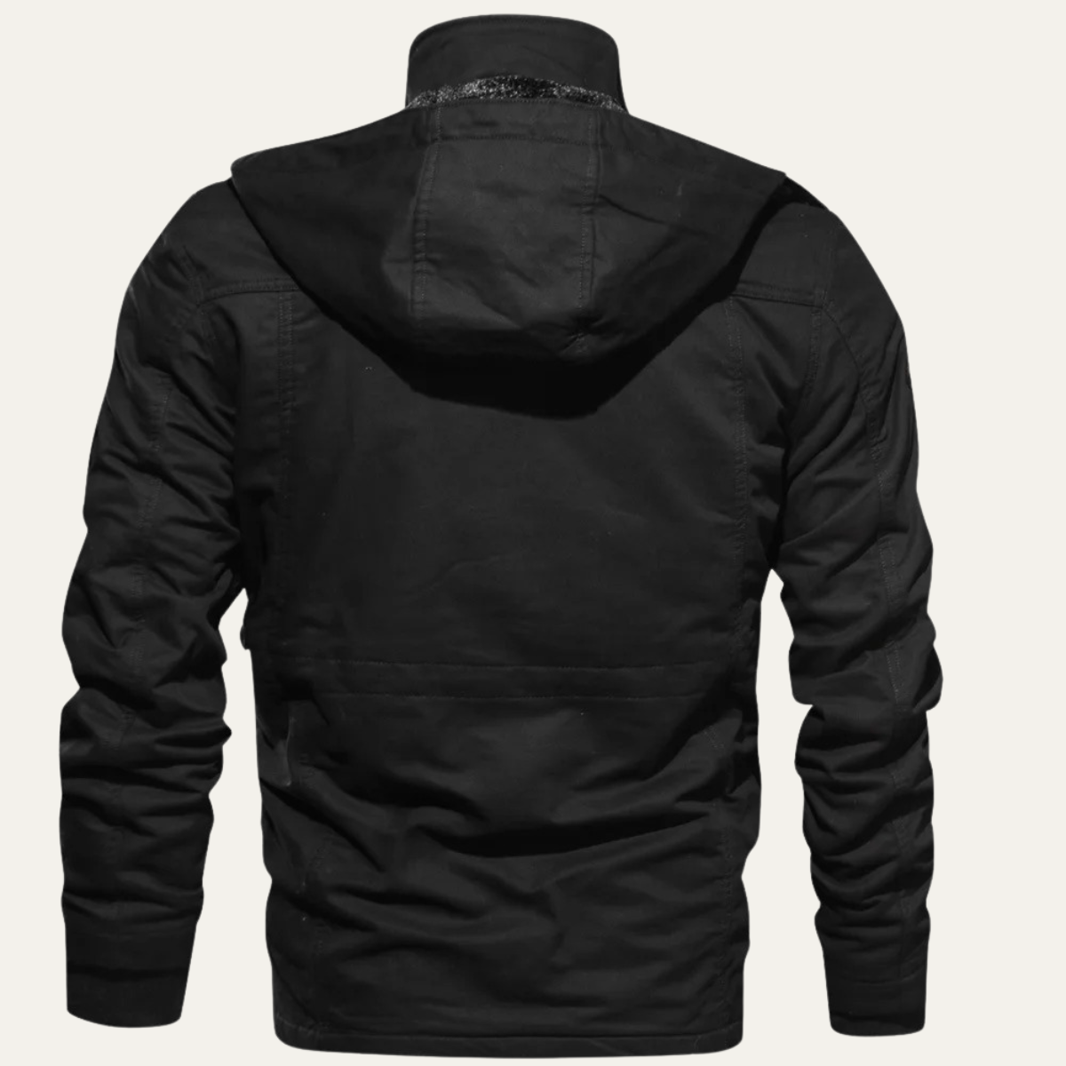 Men's Padded Cargo Jacket Insulated Winter