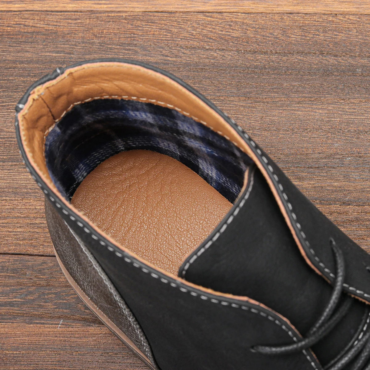 Elderpine Men's Vintage Leather Boots
