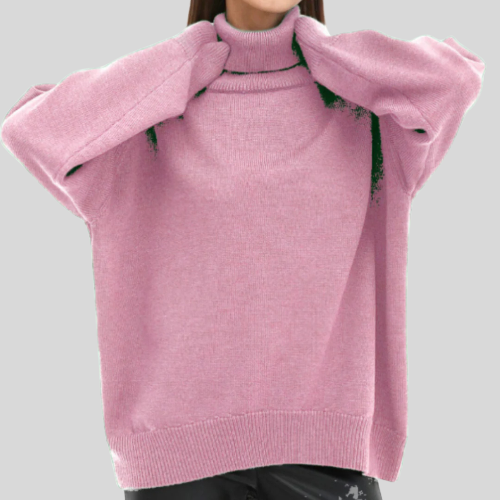 Women's Rollneck Sweater Cold-Weather