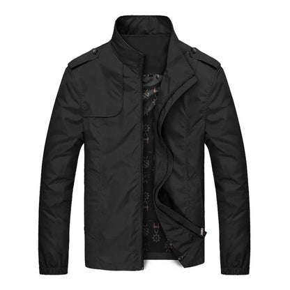 Men's Zip Up Casual Jacket