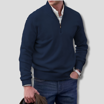 Men's Half-Zip Sweater Layering Piece