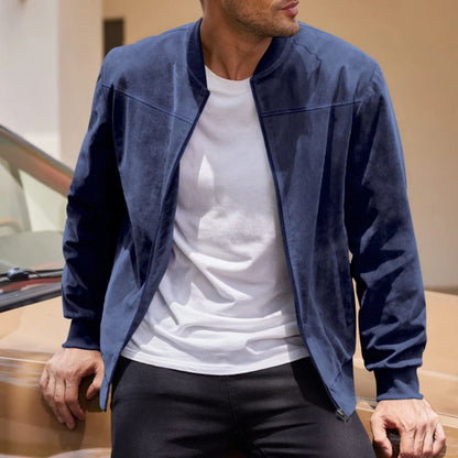 Men's Suede Casual Jacket