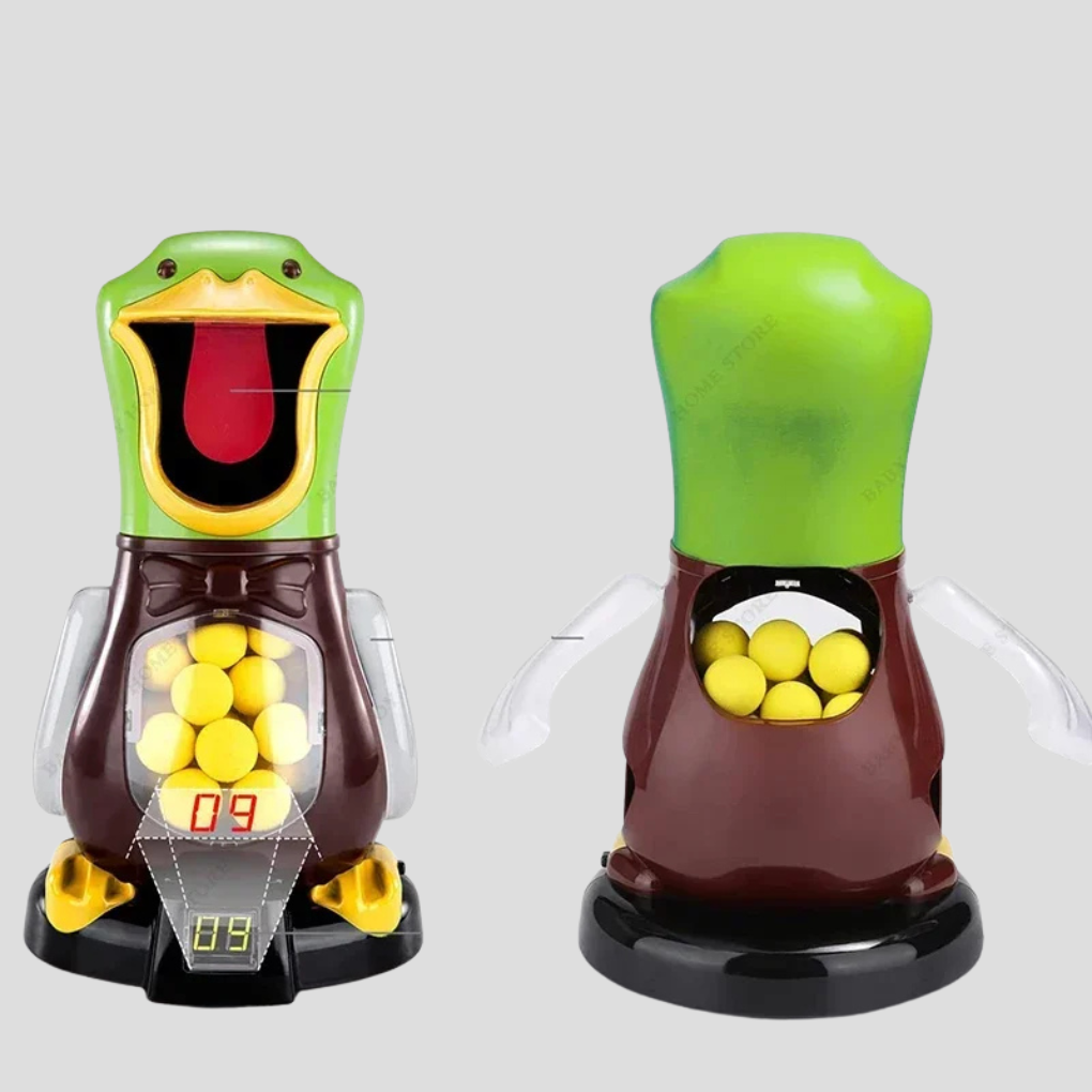 Soft Bullet Air Gun Game Set With Walking Duck Target