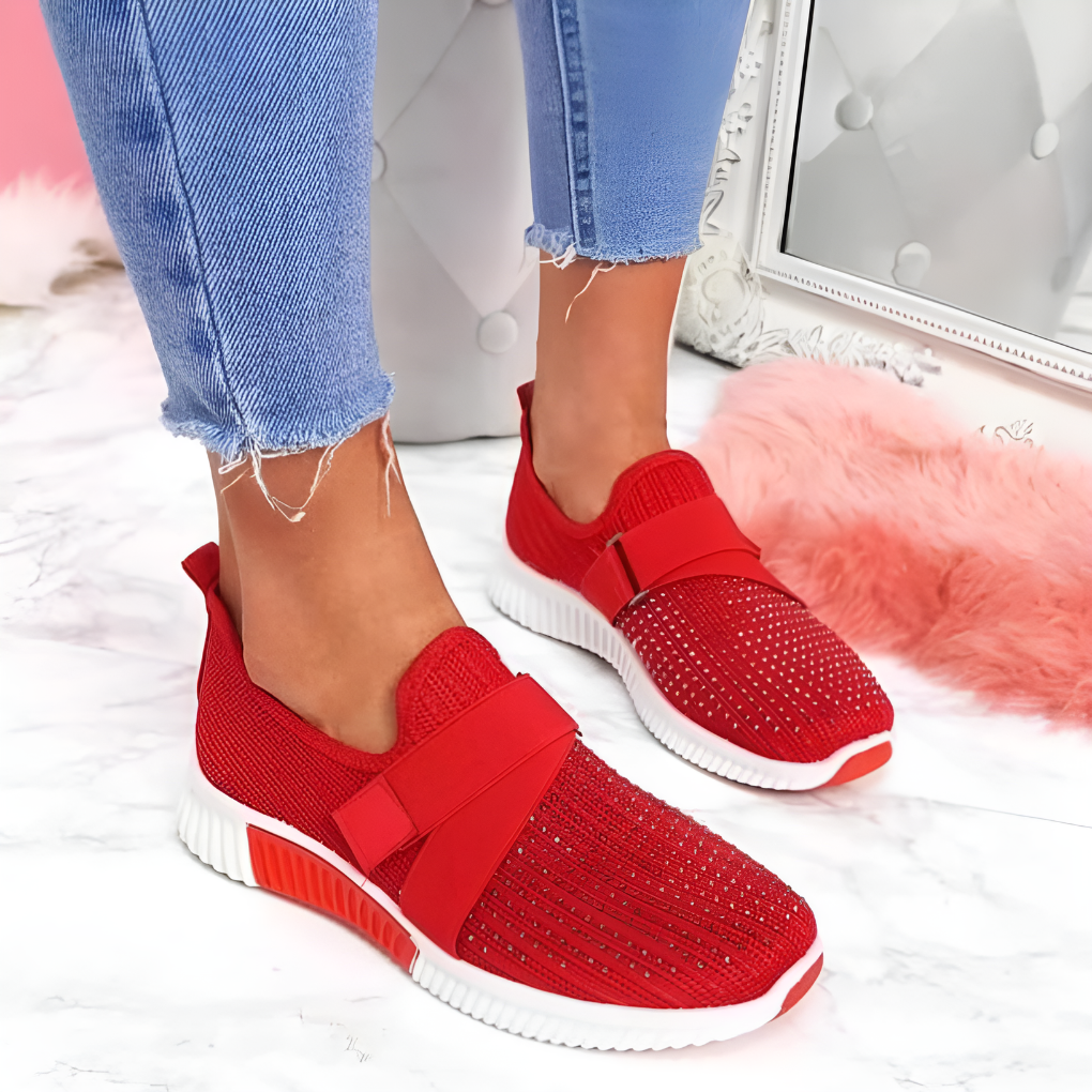 Women's Customizable T Strap Flat Shoes