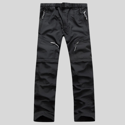 Men's Convertible Hiking Pants Rugged Water Resistant
