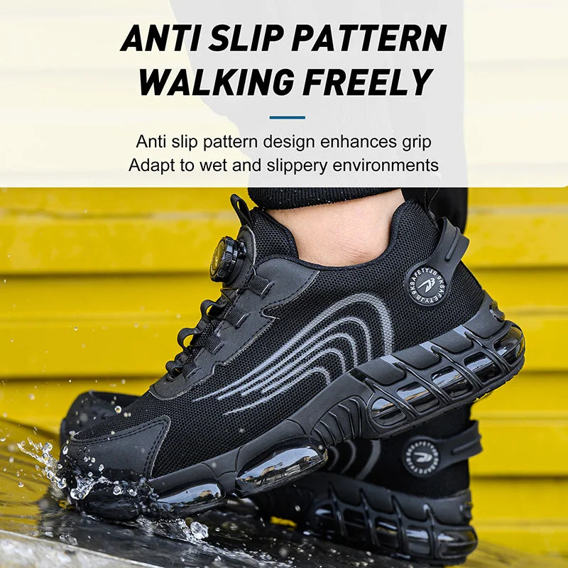 Men's Balance Lace-Up Work Shoes