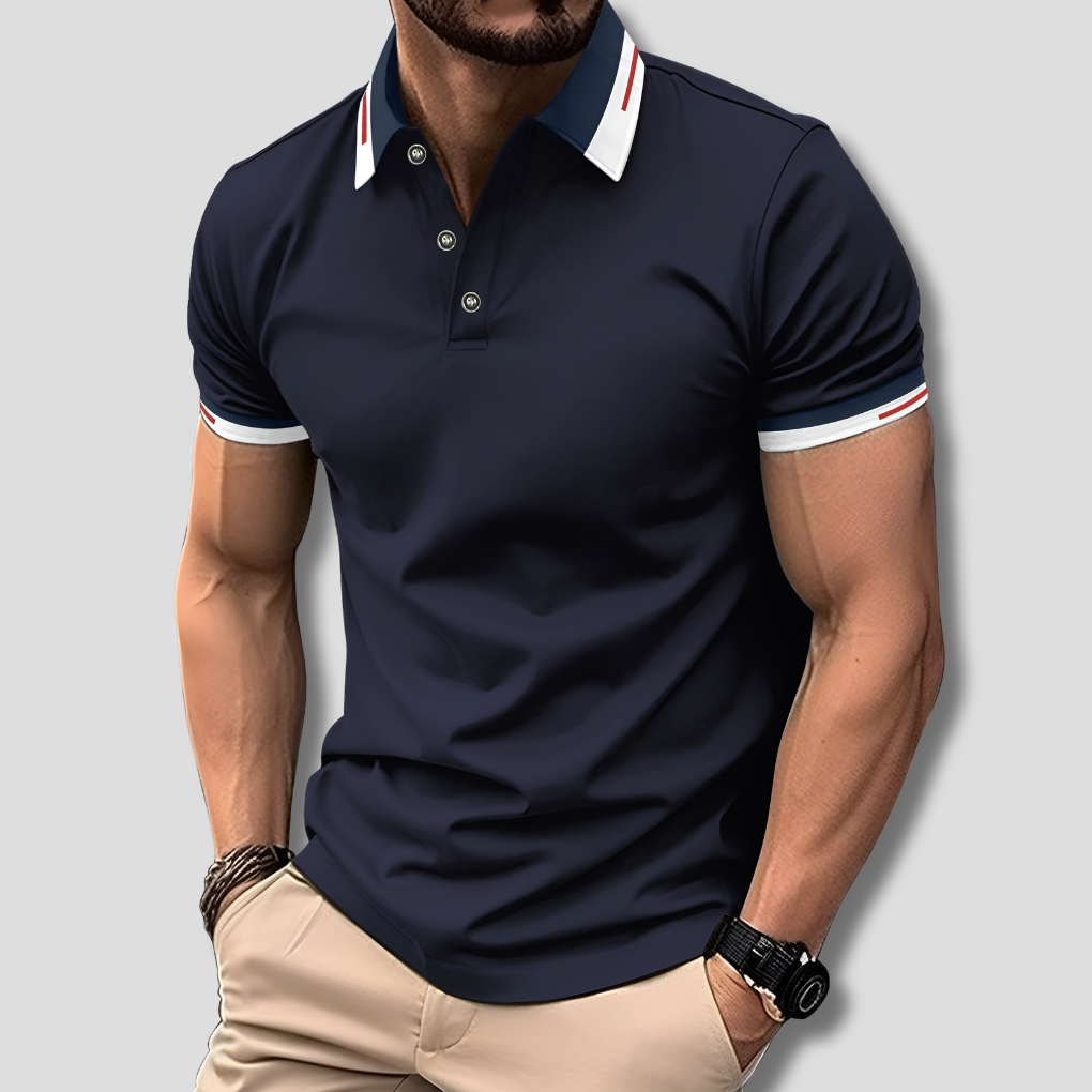 Men's Polo Shirt Cotton Casual