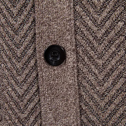 Men's V Neck Soft Knit Cardigan