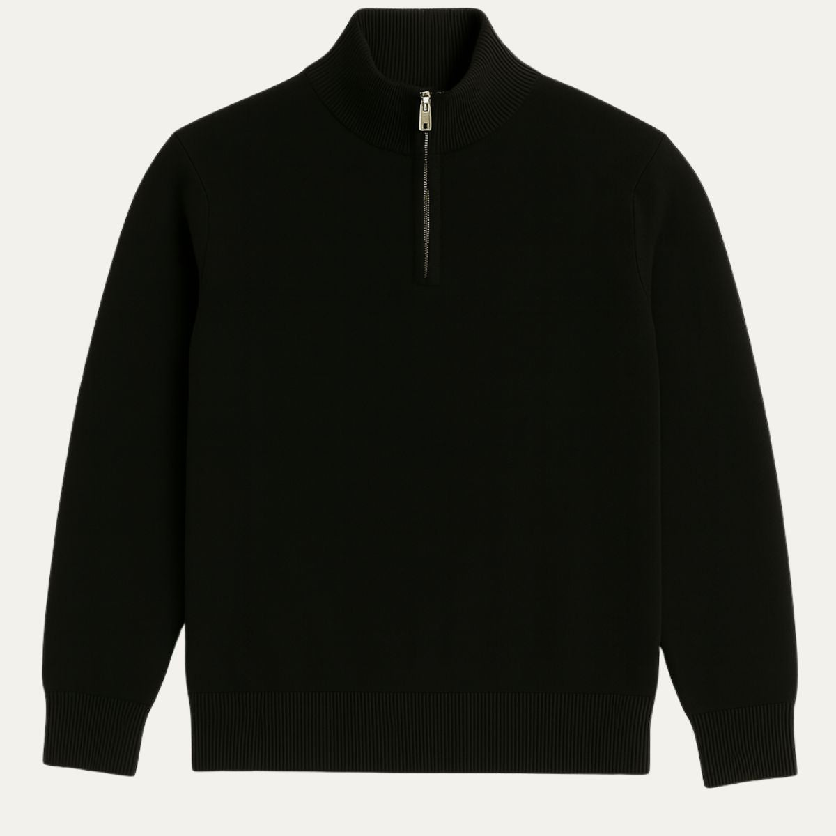 Men's Half-Zip Sweater Navy Blue