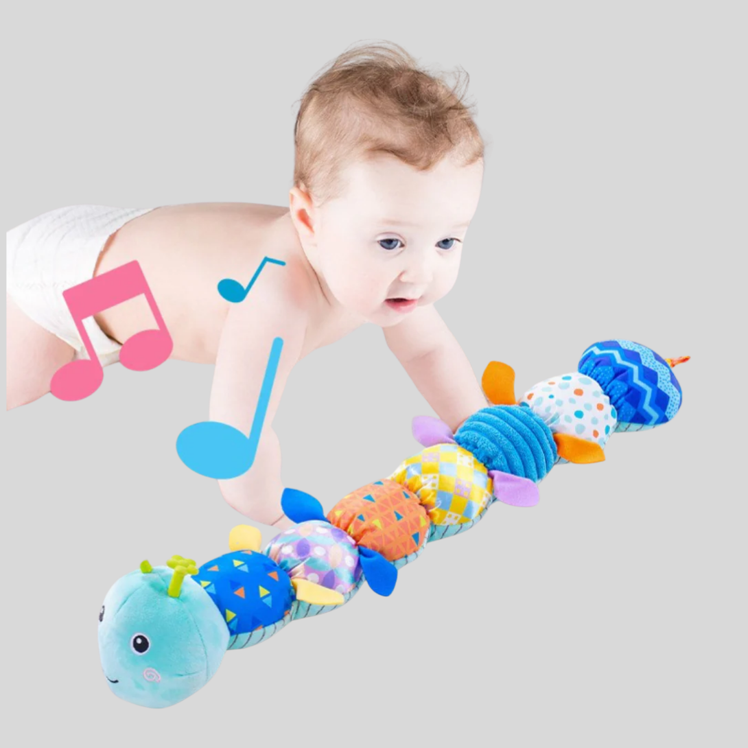 Caterpillar Soft Toy Rattle
