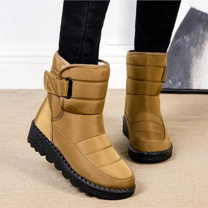 Women's Quilted Mid Calf Boots