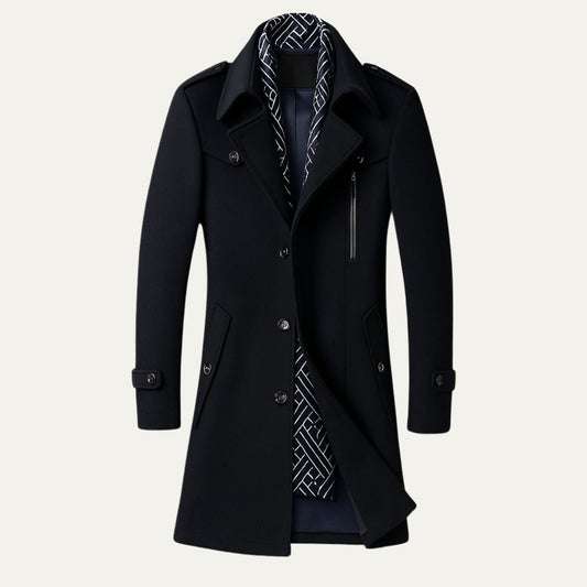 Men's Tailored Coat - Vonnera
