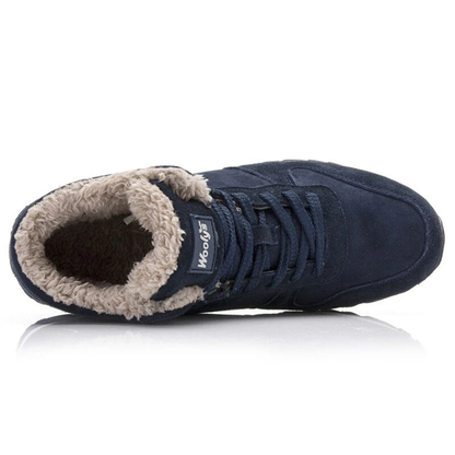 Men's Warm Fleece Lined Ankle Boots