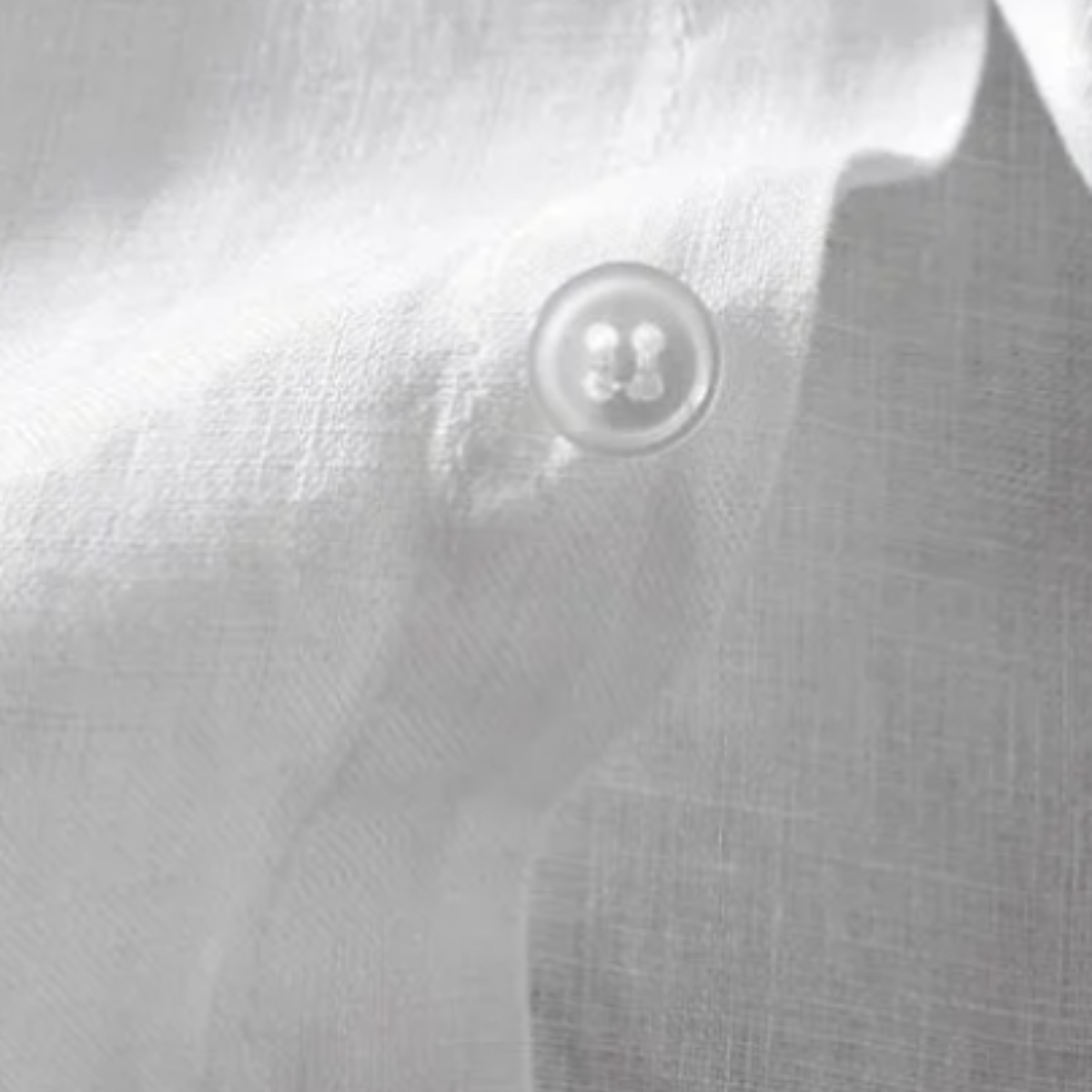 Men's Cotton Linen Shirt Relaxed Fit Lightweight