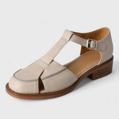 Women's Closed-Toe T-Strap Sandals - Vonnera
