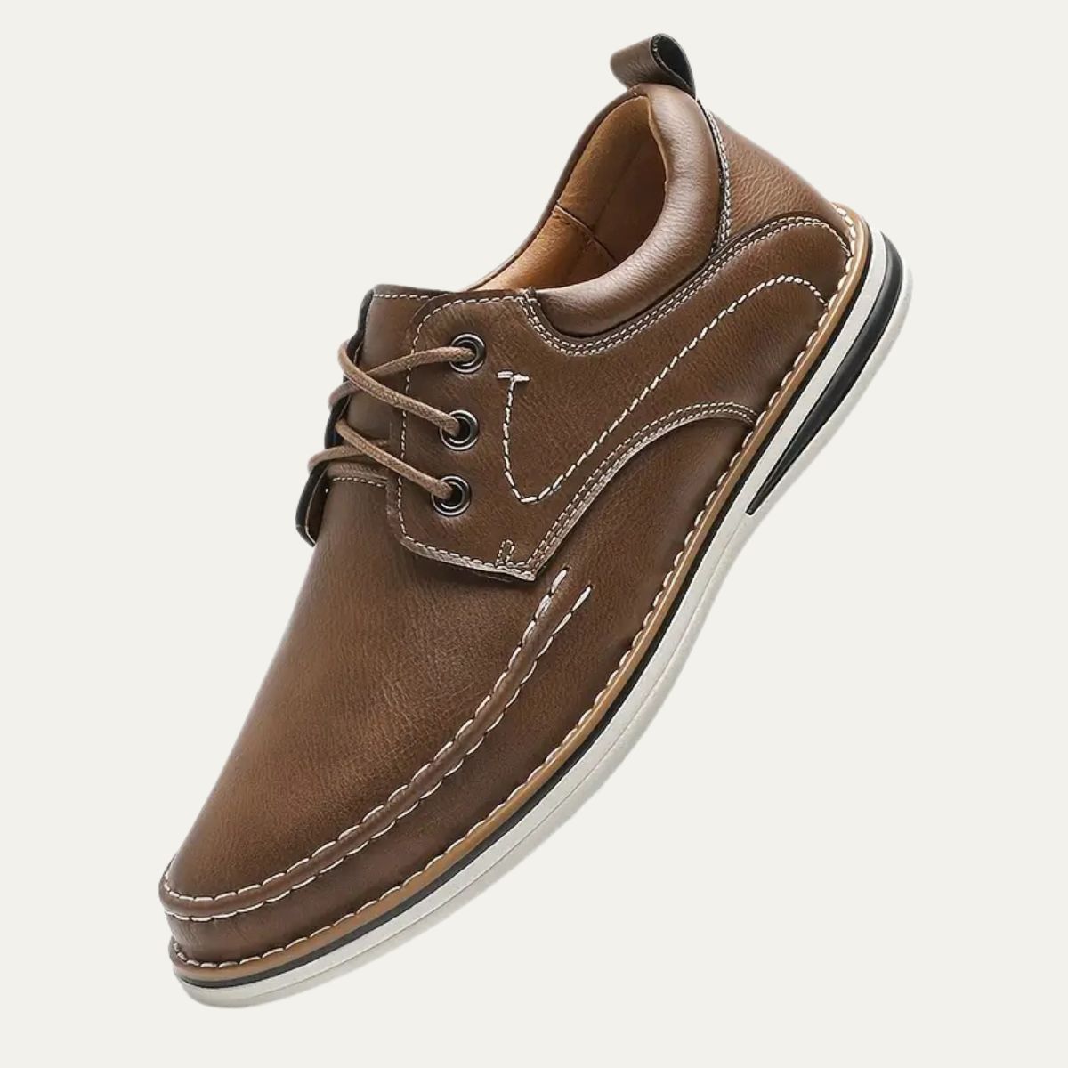 Rockford Men's Orthopedic Leather Shoes - Vonnera