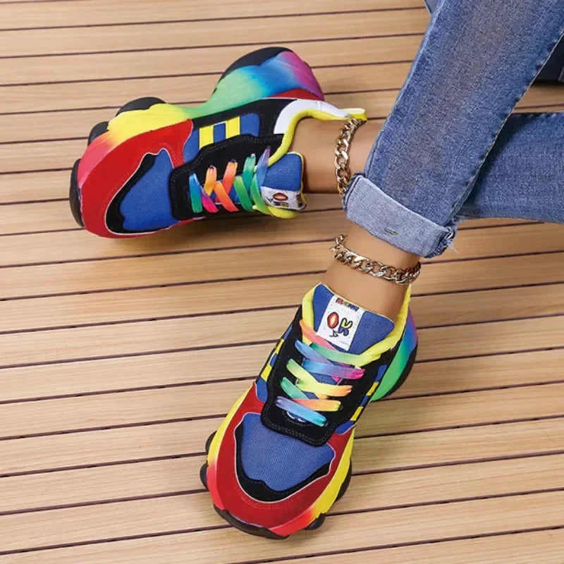 Women's Platform Sneakers Multicolor - Vonnera