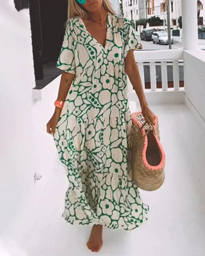 Women's Casual Dress Short Sleeves
