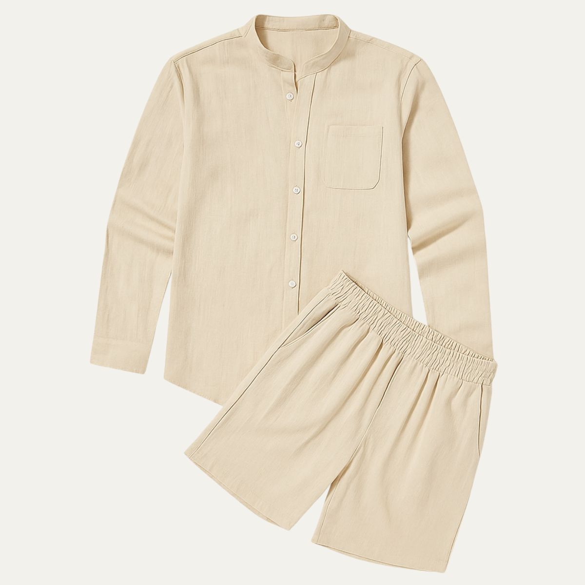 Men's Linen Summer Coordinating Set - Vonnera