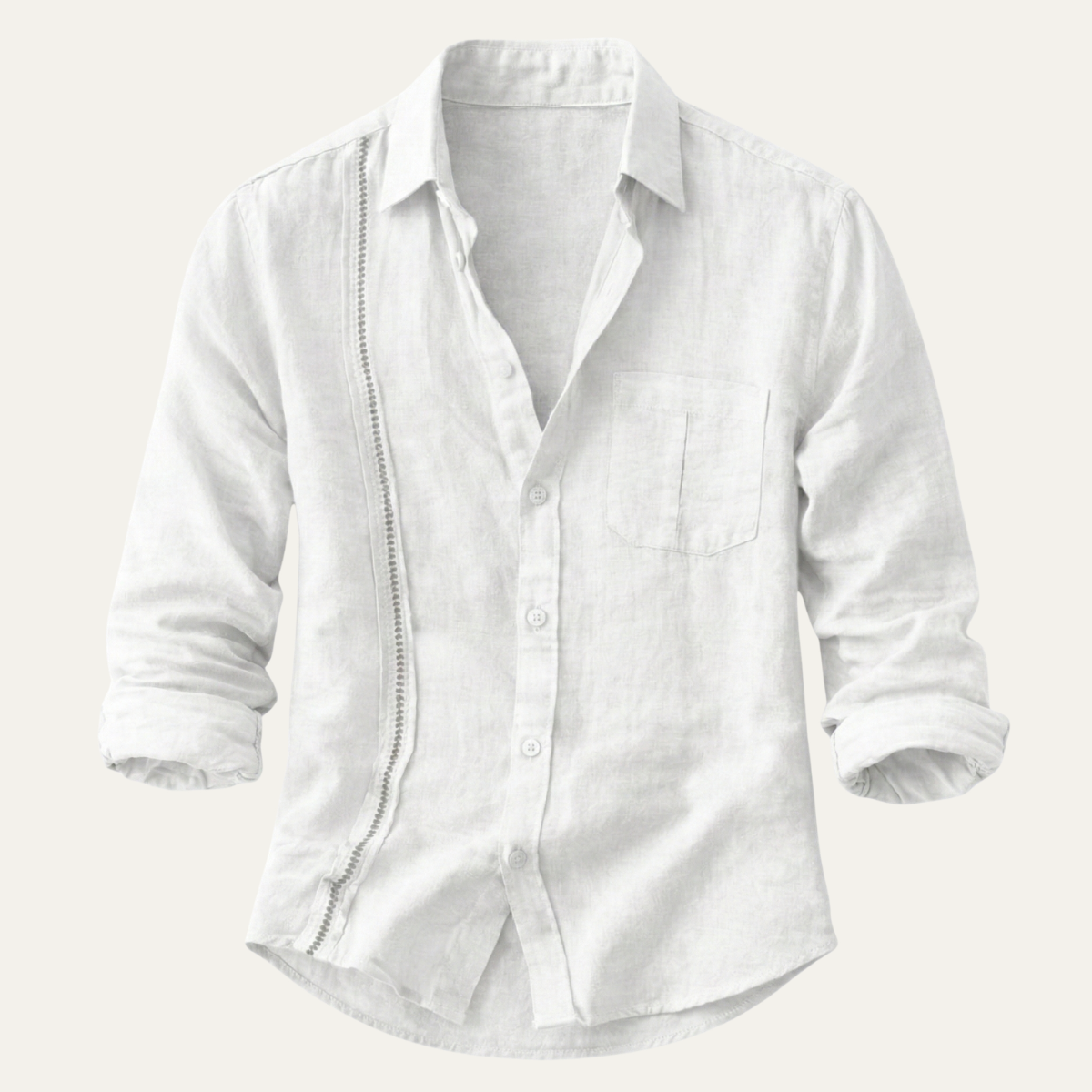 Men's Casual Beach Shirt Button Up