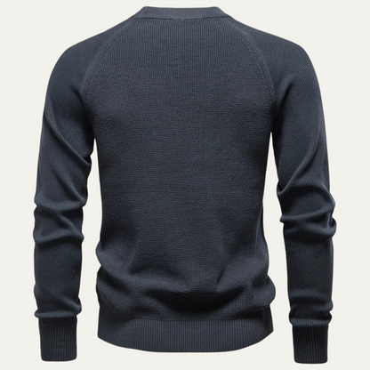Men's Soft Knit Slim Fit Sweater Red