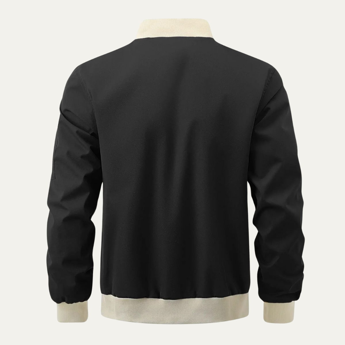 Men's Casual Bomber Jacket Zip Up