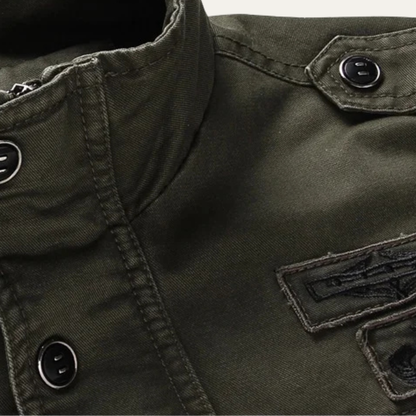 Faro Men's Windproof Hunting Jacket Multi Pocket