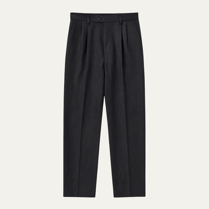 Men's Classic Pleated Tailored Pants - Vonnera