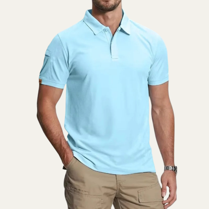 Men's Breathable Sports Polo Shirt Lightweight