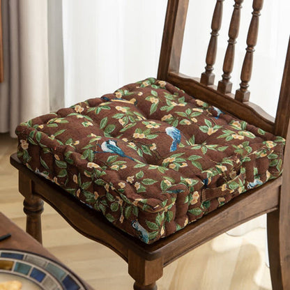 Dining Chair Cushion Thick Padded Seat Pad with Ties